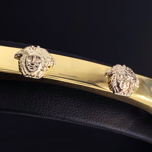 YELLOW GOLD VERSACE BANGLE