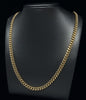 5MM CUBAN LINK YELLOW GOLD CHAIN