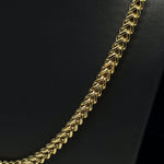 5MM FRANCO YELLOW GOLD CHAIN