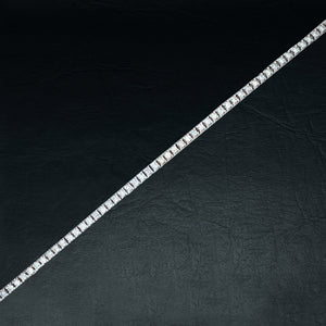 WHITE GOLD PRONG SET TENNIS BRACELET